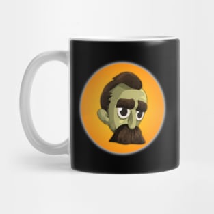 Cutest Frederick Nietzsche Design Ever Mug